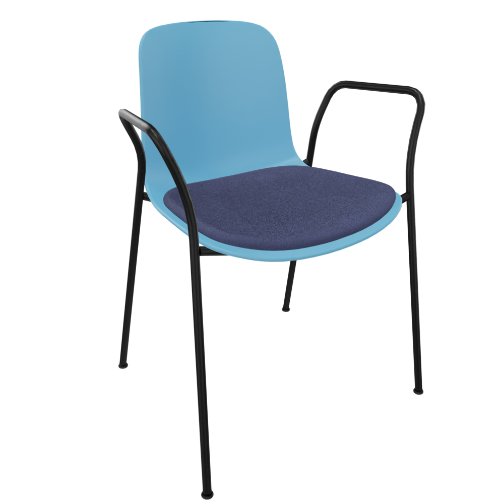 Pastel Blue Fluxee Armchair