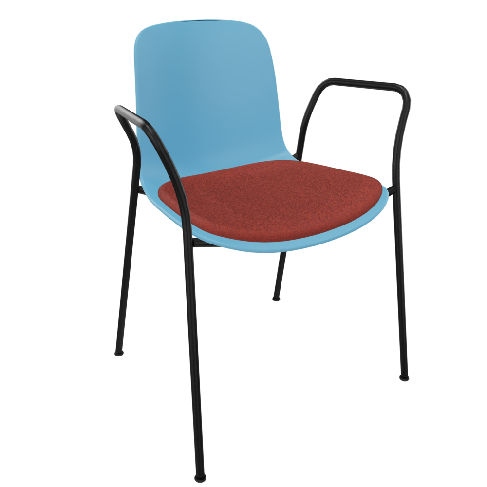 Pastel Blue Fluxee Armchair