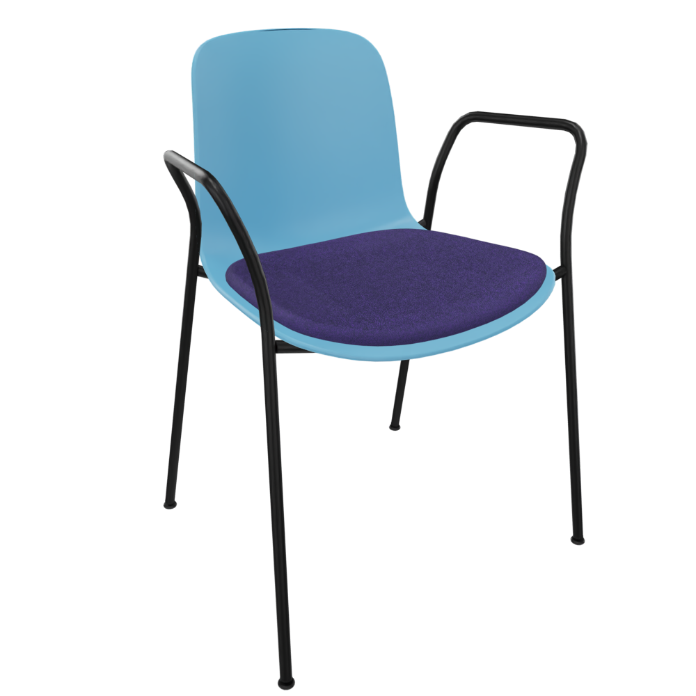 Pastel Blue Fluxee Armchair