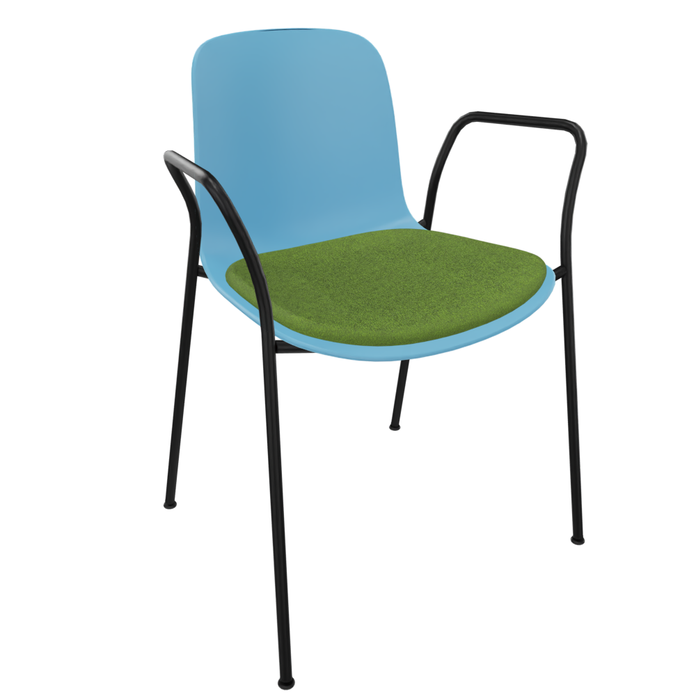 Pastel Blue Fluxee Armchair
