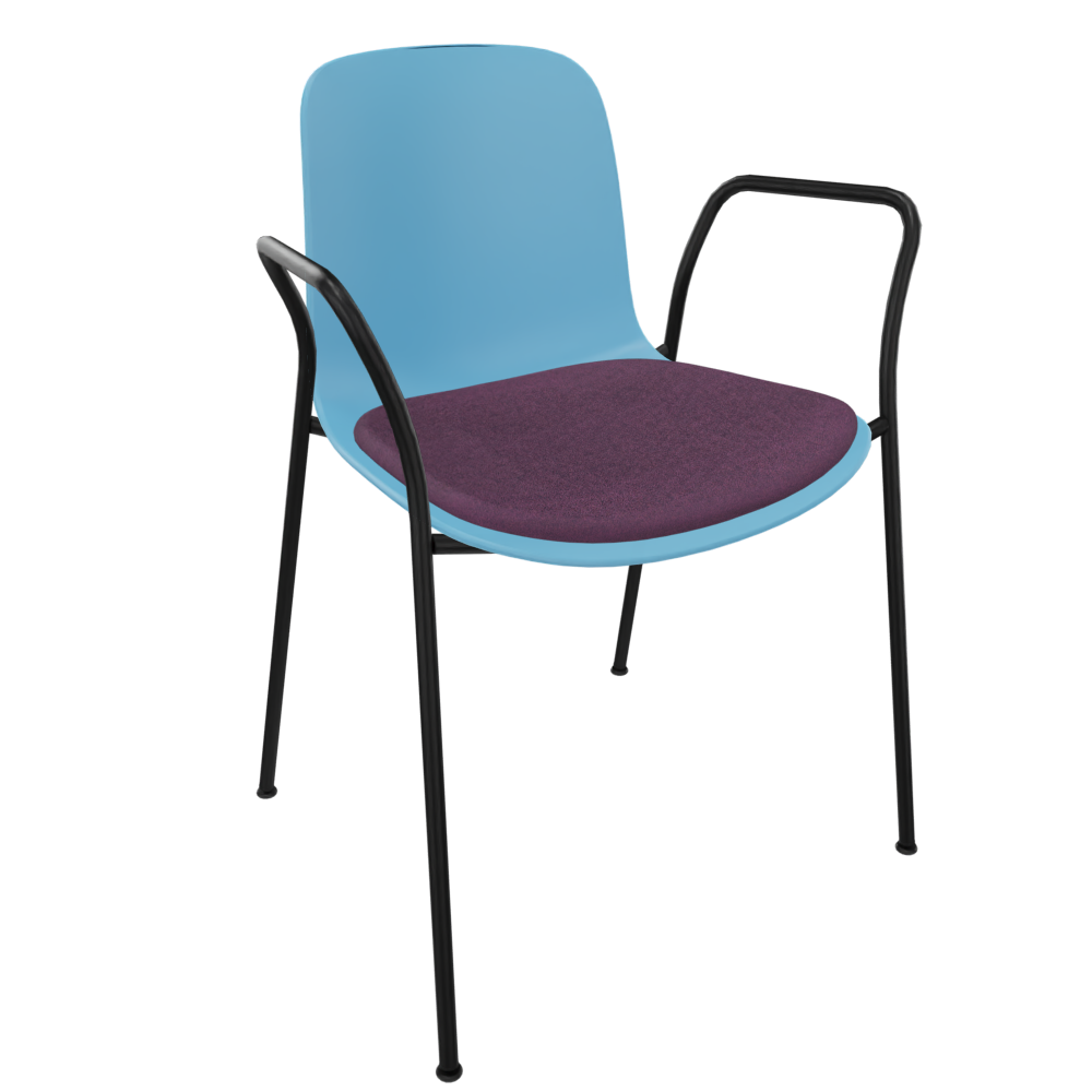 Pastel Blue Fluxee Armchair