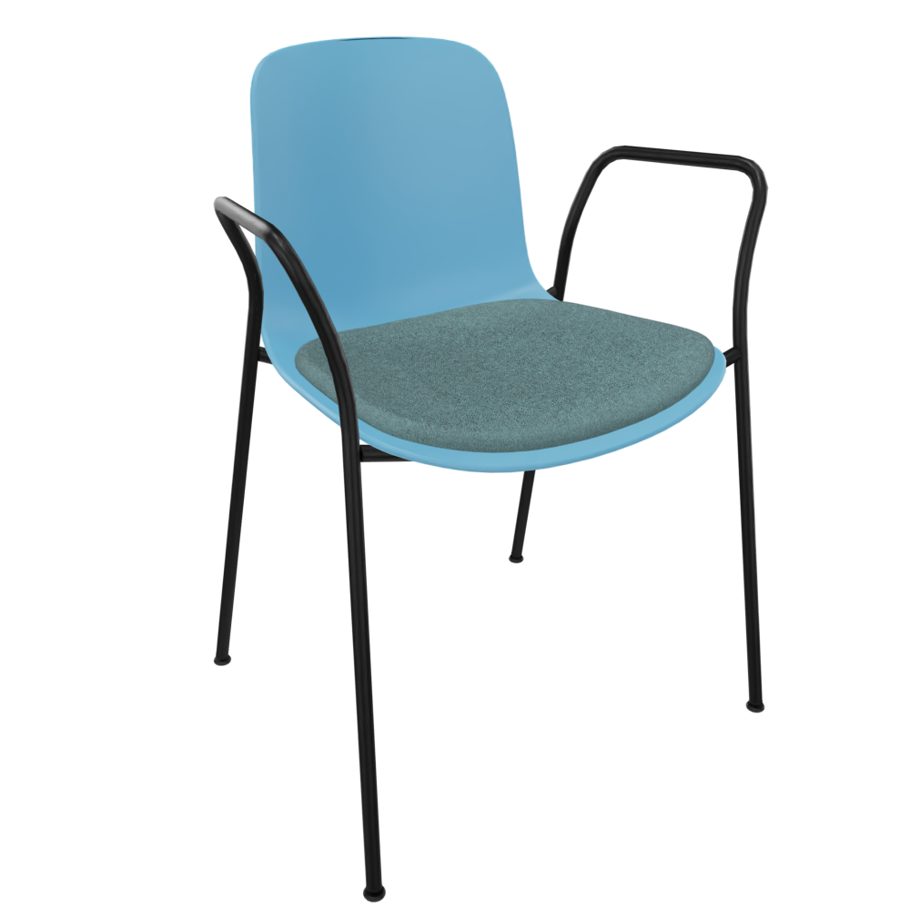 Pastel Blue Fluxee Armchair