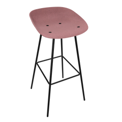 Antique Pink Veeda Metal Stool