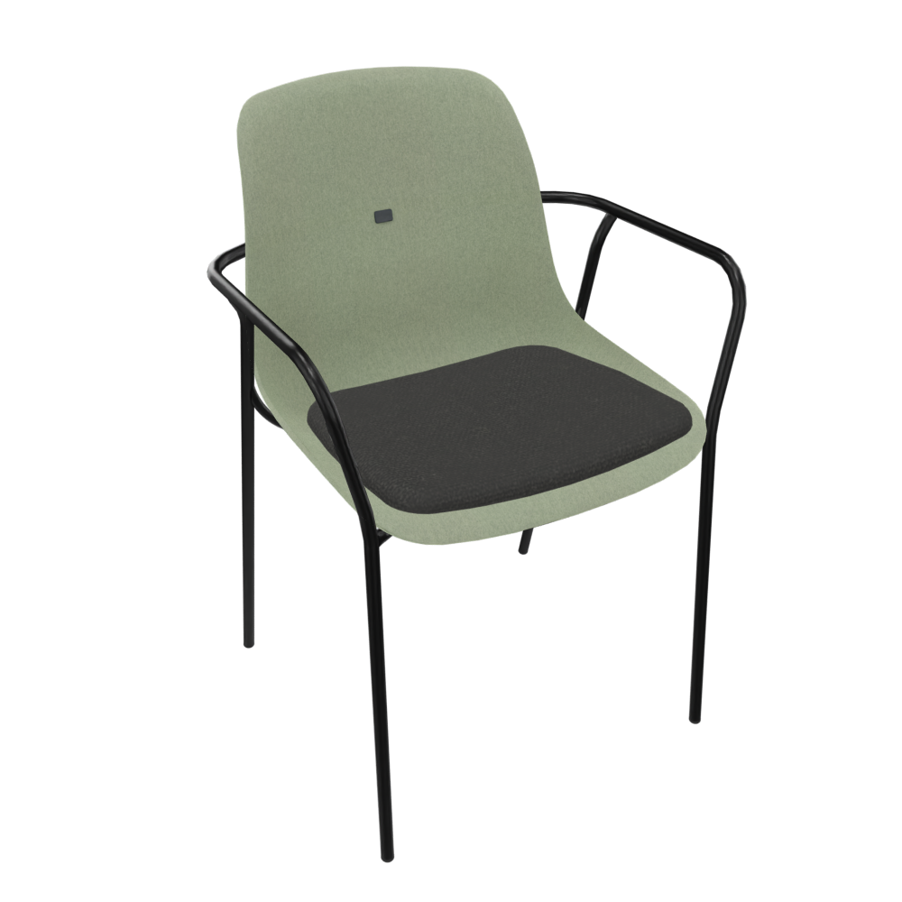Pale Light Green Veeda Fine Armchair