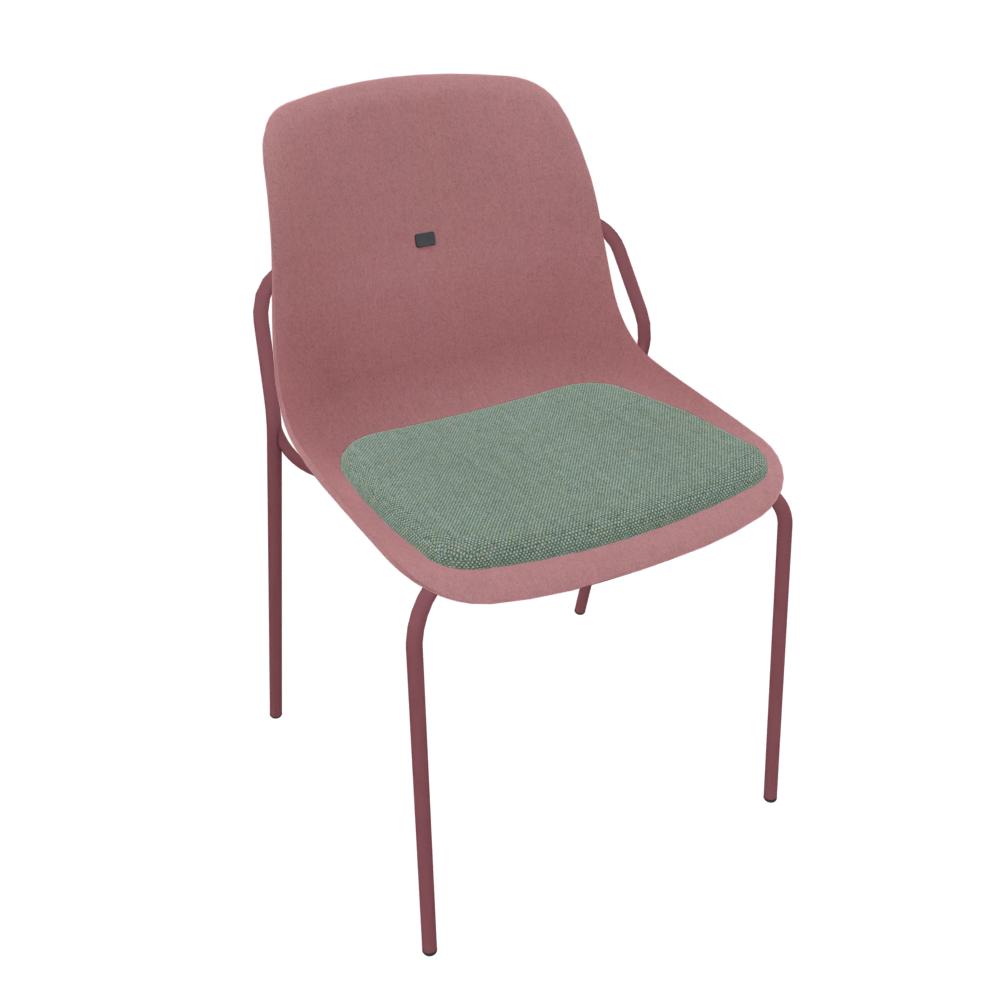 Antique Pink Veeda Fine Chair