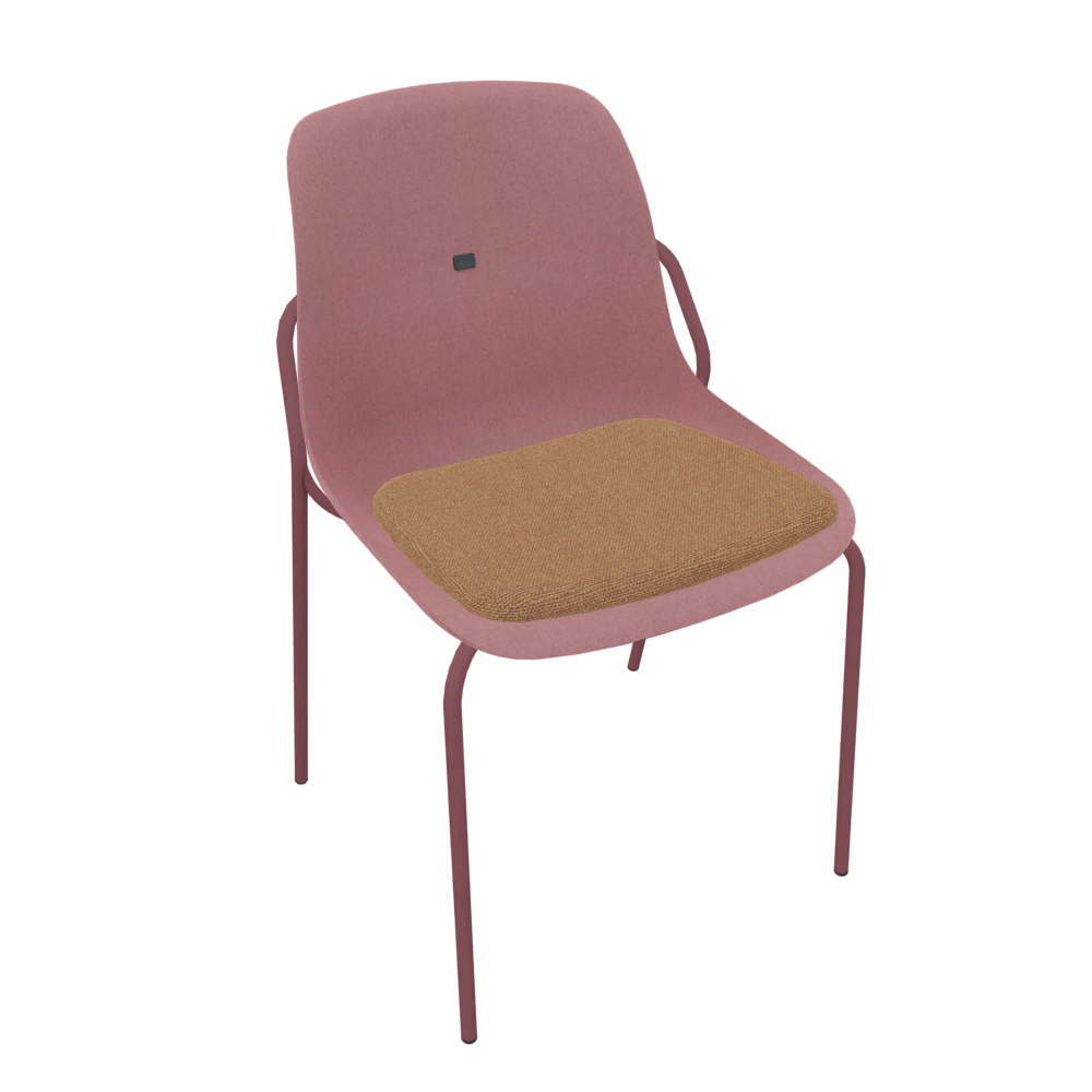 Antique Pink Veeda Fine Chair