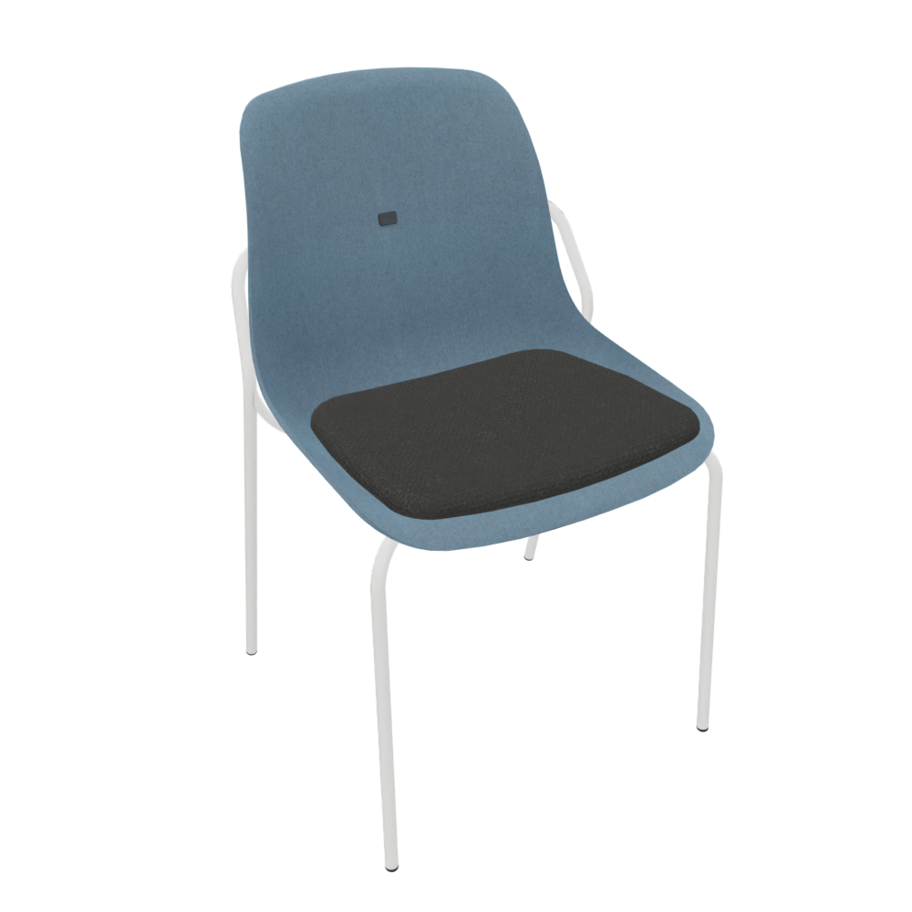 Azure Blue Veeda Fine Chair