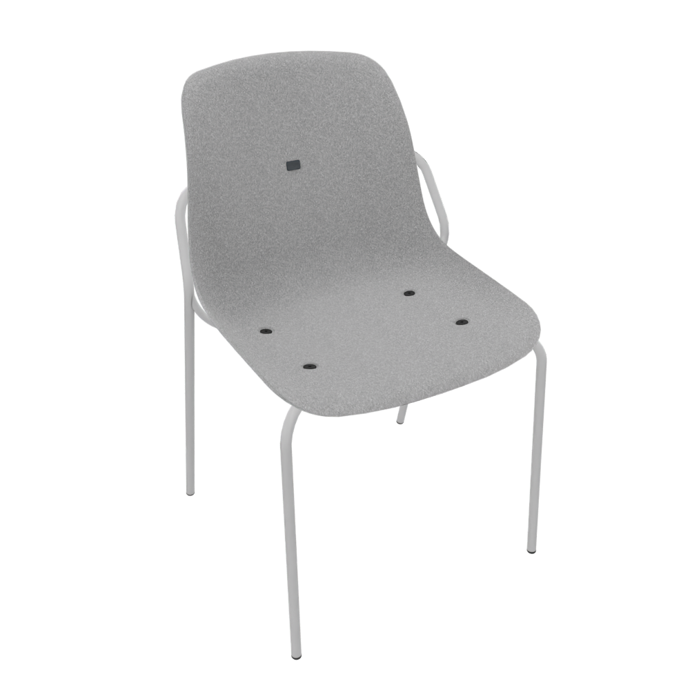 Light Grey Veeda Fine Chair